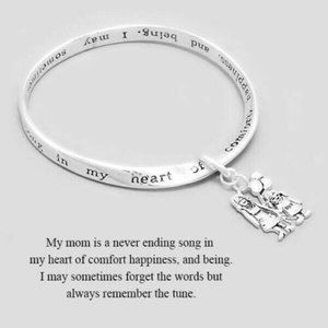 Mother Daughter Bracelet Mom Neverending Heart